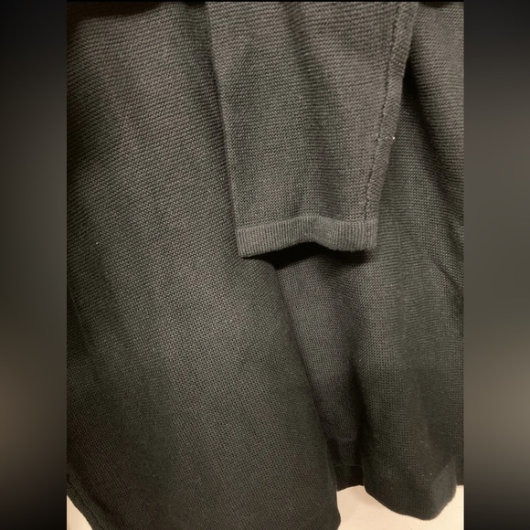 Flag & Anthem Mens 1/4 Zip Sweater Pullover Medium Black Mid-Weight Long Sleeve - Picture 7 of 13